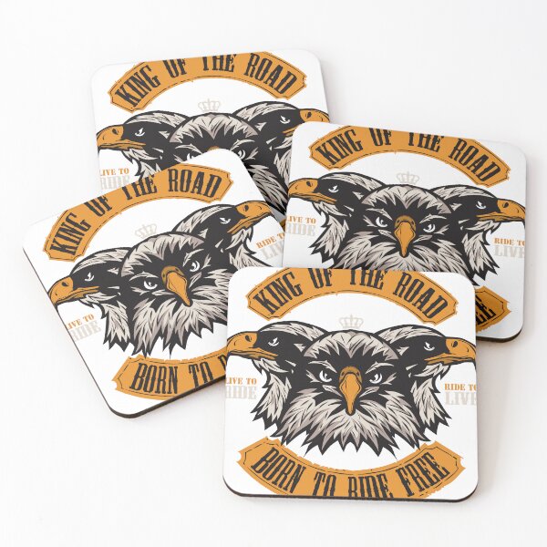 Item preview, Motorcycle eagle king of the road born to ride free designed and sold by Achille3777.