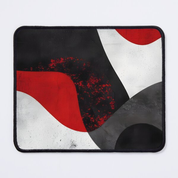 Item preview, Aesthetic Wavy Red Black And White designed and sold by MOBI-CASE.