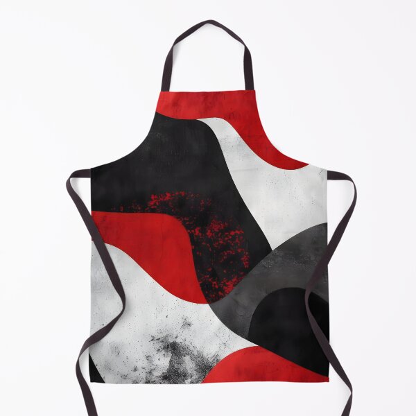 Item preview, Aesthetic Wavy Red Black And White designed and sold by MOBI-CASE.