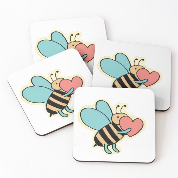 Item preview, Bee with a heart designed and sold by ADcreate3D.