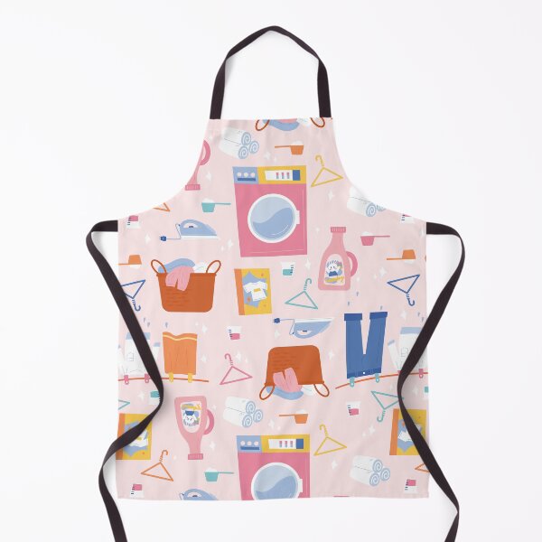 Item preview, laundry room washing machine cleaning housewife designed and sold by Gossip Rag.