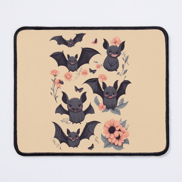 Item preview, Black sweet Kawaii Bat, Bat kawaii, Batzilla, sweet bat, cute bat, cute,  designed and sold by GOLDENGARDENART.