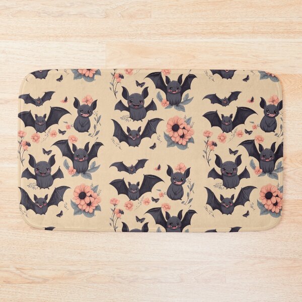 Item preview, Black sweet Kawaii Bat, Bat kawaii, Batzilla, sweet bat, cute bat, cute,  designed and sold by GOLDENGARDENART.