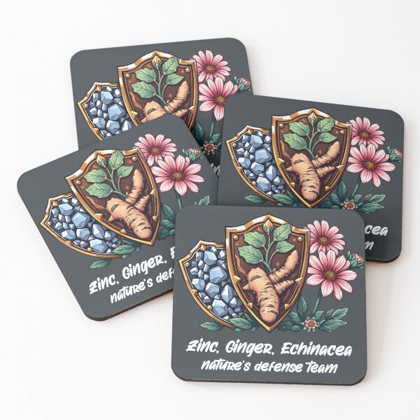 Item preview, Zinc, Ginger, Echinacea, nature’s defense team designed and sold by BestRebel.