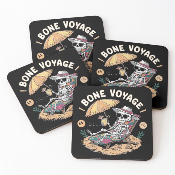 Item preview, Bone Voyage” - Skeleton Beach Vacation Design designed and sold by love3617.