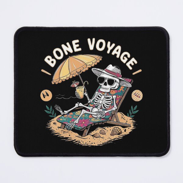 Item preview, Bone Voyage” - Skeleton Beach Vacation Design designed and sold by love3617.