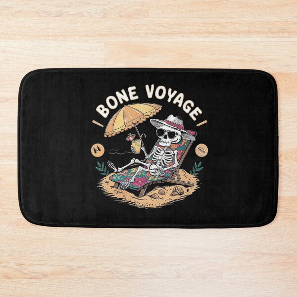 Item preview, Bone Voyage” - Skeleton Beach Vacation Design designed and sold by love3617.