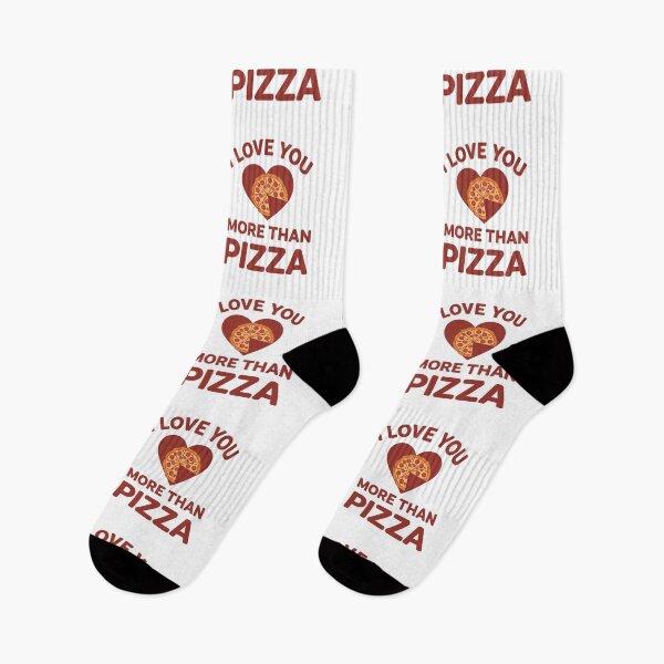 Item preview, Love you more Valentine’s day pizza designed and sold by Newhyperion.