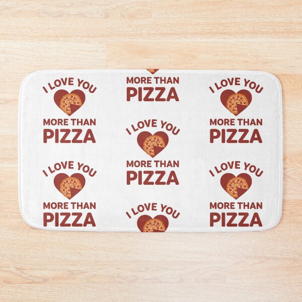Item preview, Love you more Valentine’s day pizza designed and sold by Newhyperion.