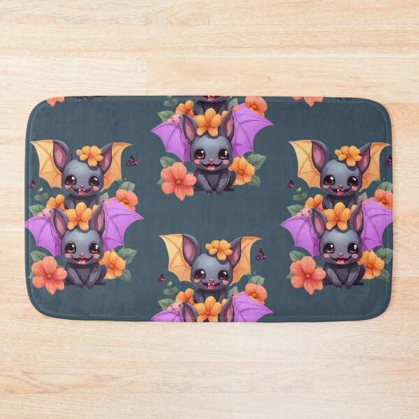 Item preview, Color Kawaii Bat, Bat kawaii, Batzilla, sweet bat, cute bat, cute,  designed and sold by GOLDENGARDENART.