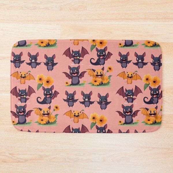 Item preview, Funny Bat, Bat kawaii, Batzilla, sweet bat, cute bat, cute,  designed and sold by GOLDENGARDENART.