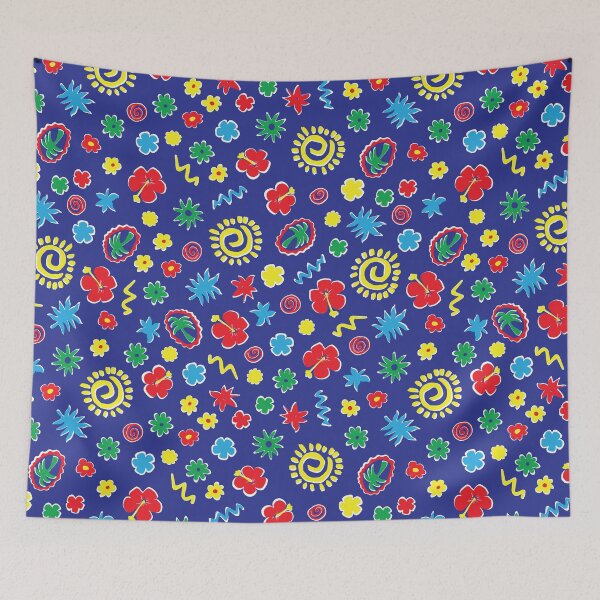 Item preview, RETRO FUN COLOURFUL MIXER BLUE designed and sold by blomastudios.