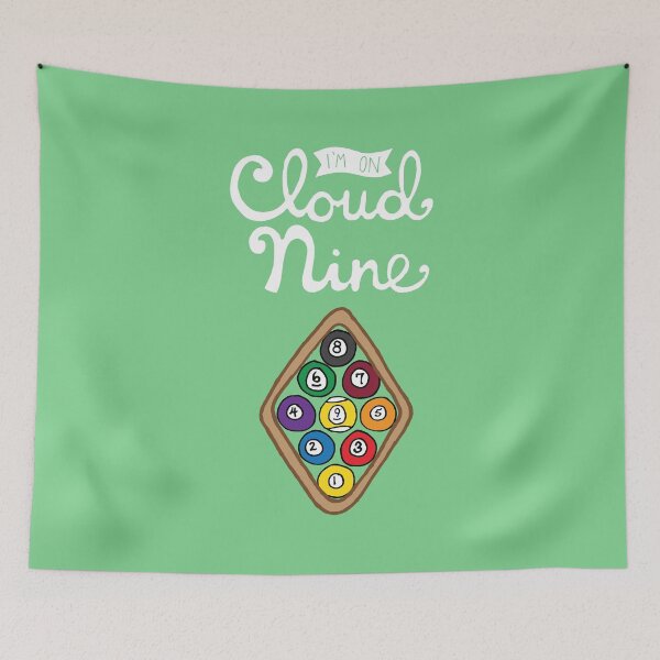 Item preview, Billiards - 9-Ball - I'm On Cloud Nine designed and sold by Tim Veiga.