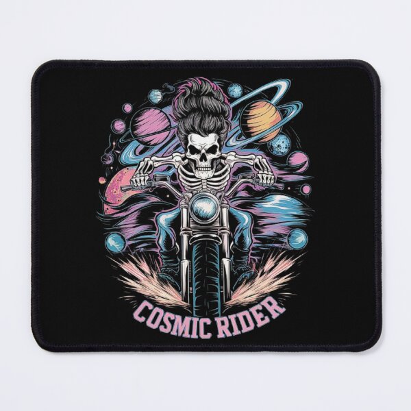 Item preview, Cosmic Rider” - Skeleton Motorcycle Galaxy Design designed and sold by love3617.