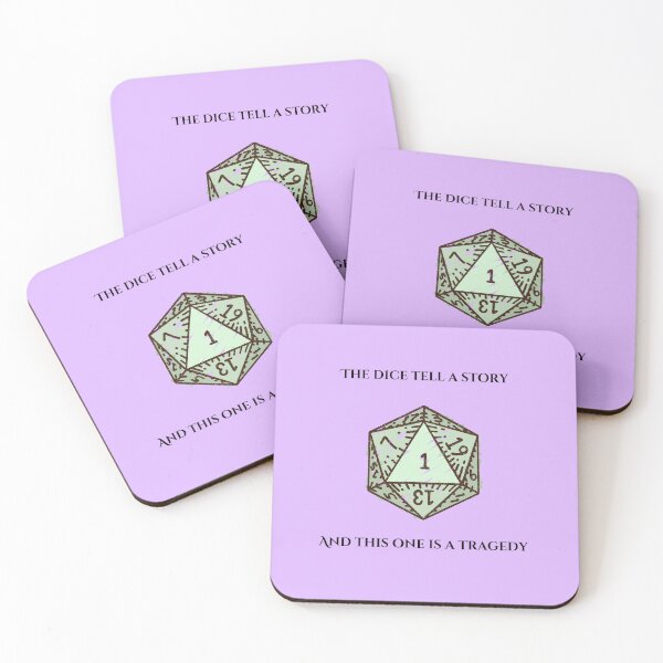 Item preview, The dice tell a story designed and sold by DryadsGrove.