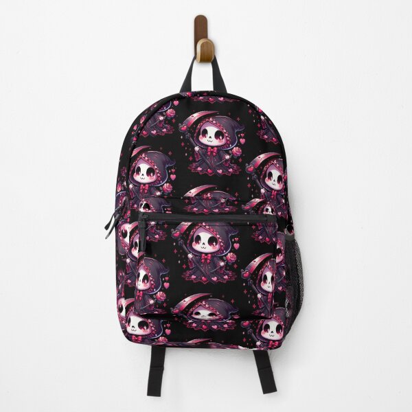 Item preview, Kawaii Valentine's Day Grim Reaper Romance designed and sold by 2ndSketch.