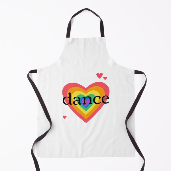 Item preview, Dance Rainbow Hearts Design Black Type designed and sold by Peace4Patti.