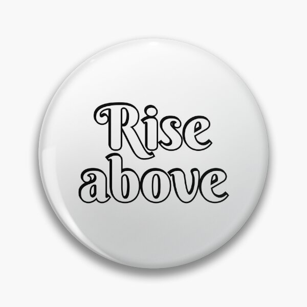 Item preview, Rise above - overcoming obstacles designed and sold by Inspirationmotivation.