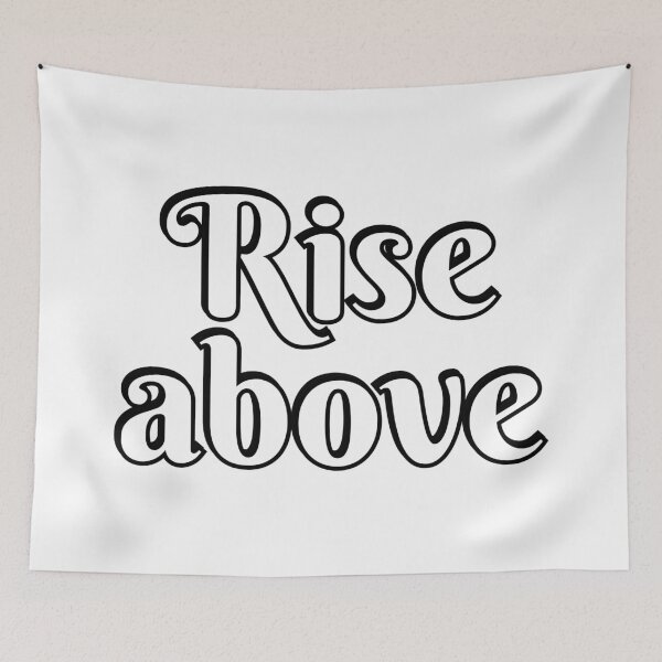 Item preview, Rise above - overcoming obstacles designed and sold by Inspirationmotivation.