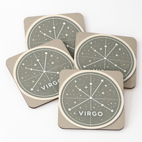 Item preview, Minimalist Virgo Constellation Design designed and sold by Designeerguy.