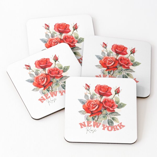 Item preview, New York State Flower Rose Classic T-shirt Sticker designed and sold by ThinkNature!.