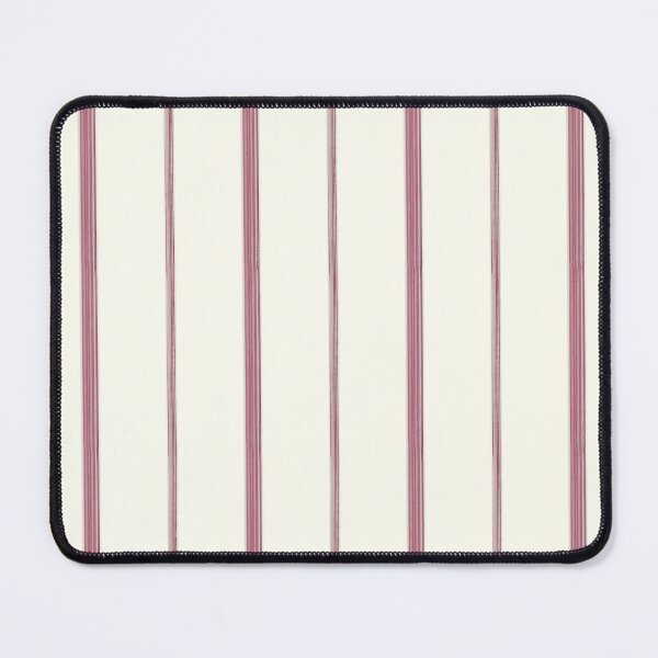 Item preview, Ticking Ivory Cerise designed and sold by pinebluedesign.