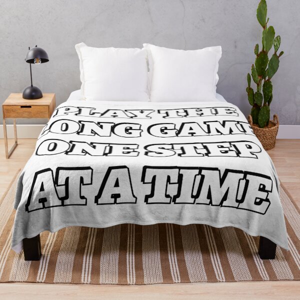 Item preview, Play the long game one step at a time - overcoming obstacles designed and sold by Inspirationmotivation.