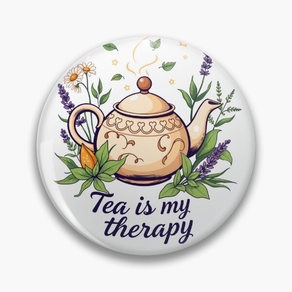 Item preview, Tea is my therapy designed and sold by BestRebel.