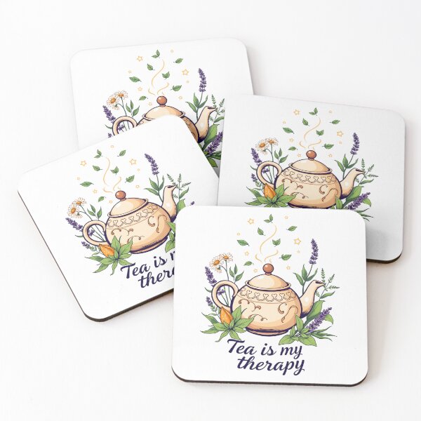 Item preview, Tea is my therapy designed and sold by BestRebel.