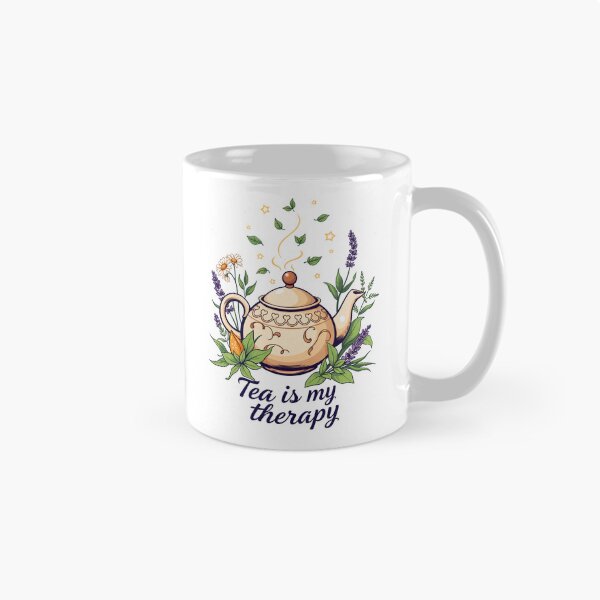 Item preview, Tea is my therapy designed and sold by BestRebel.