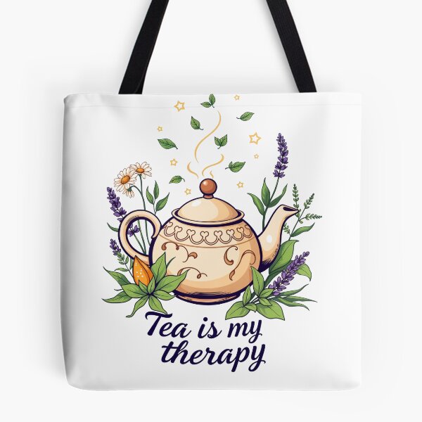 Item preview, Tea is my therapy designed and sold by BestRebel.