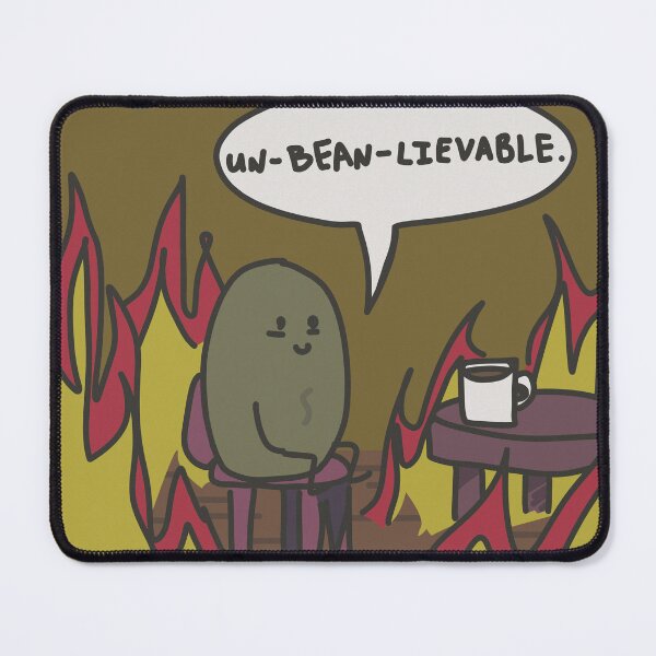 Item preview, Un-bean-lievable, Grit version, roasted coffee bean designed and sold by BLAAAAASK.