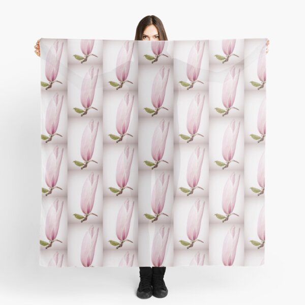 Single Magnolia Flower Scarf