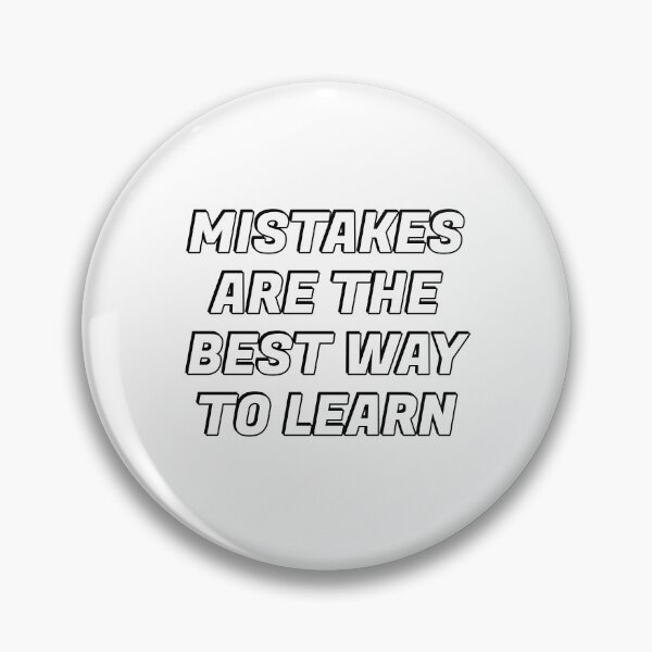 Item preview, Overcoming obstacles -  Mistakes are the best way to learn  designed and sold by Inspirationmotivation.