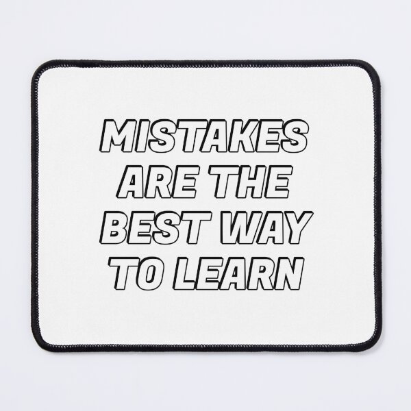 Item preview, Overcoming obstacles -  Mistakes are the best way to learn  designed and sold by Inspirationmotivation.
