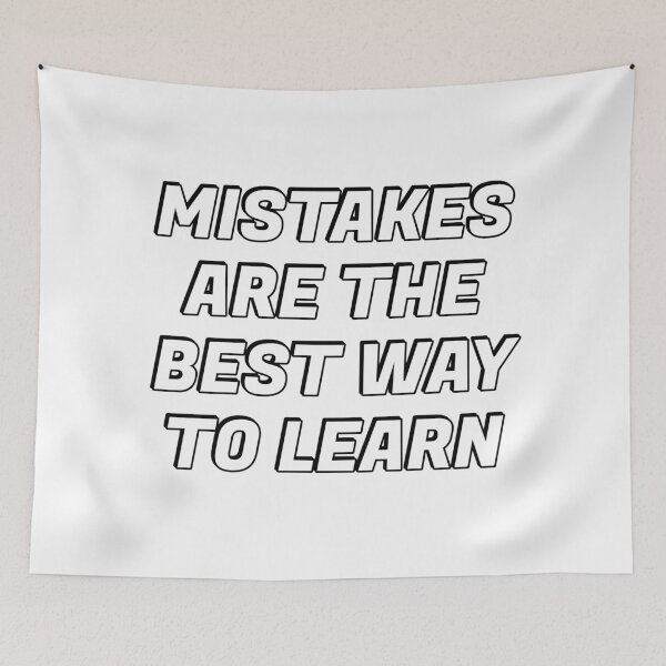 Item preview, Overcoming obstacles -  Mistakes are the best way to learn  designed and sold by Inspirationmotivation.