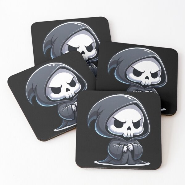 Item preview, Kawaii Moody Grim Reaper designed and sold by 2ndSketch.