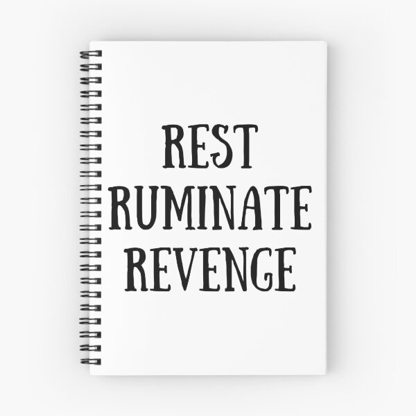 Item preview, Rest Ruminate Revenge (White) designed and sold by BLAAAAASK.
