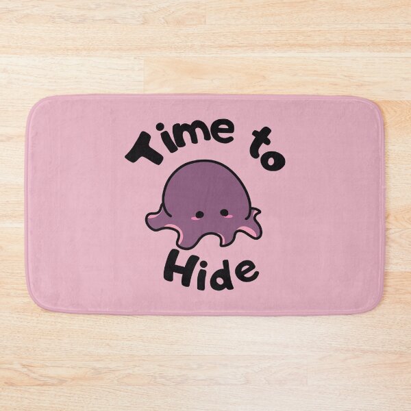 Item preview, Time to Hide Chibi Octopus (Pink) designed and sold by BLAAAAASK.