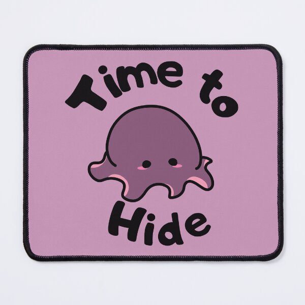 Item preview, Time to Hide Chibi Octopus (Purple) designed and sold by BLAAAAASK.