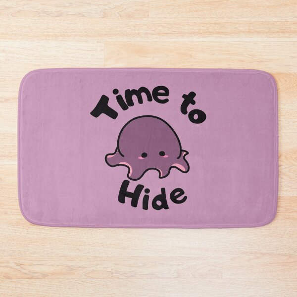 Item preview, Time to Hide Chibi Octopus (Purple) designed and sold by BLAAAAASK.