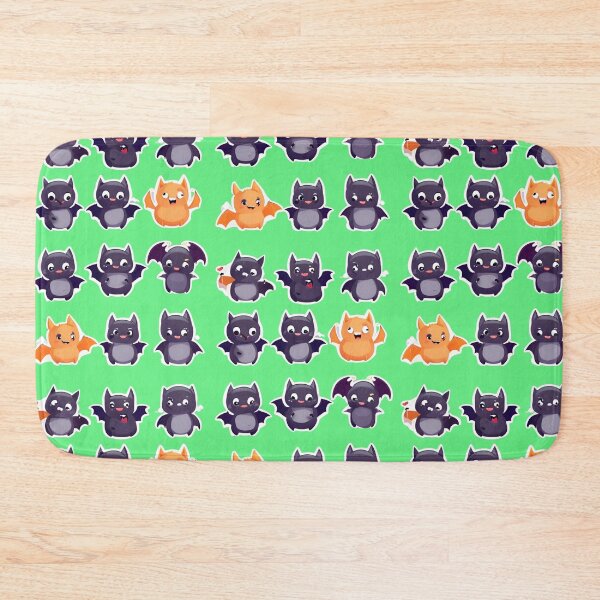 Item preview, Baby Bat, Bat kawaii, Batzilla, sweet bat, cute bat, cute,  designed and sold by GOLDENGARDENART.