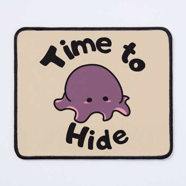 Item preview, Time to Hide Chibi Octopus (Sand) designed and sold by BLAAAAASK.