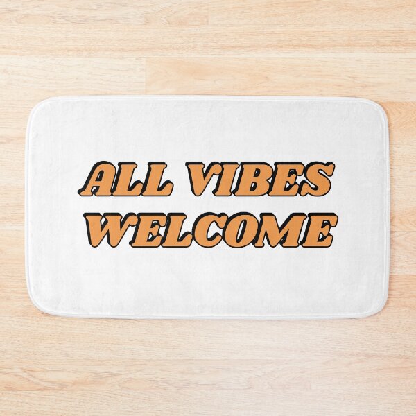 Item preview, All vibes welcome -  All Feelings Are Valid - No Toxic Positivity designed and sold by Inspirationmotivation.