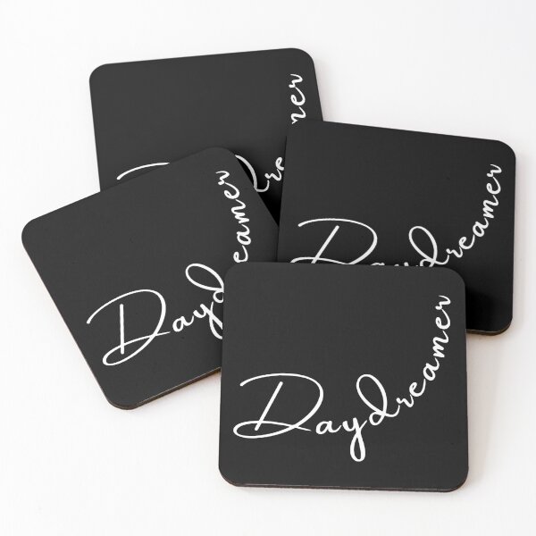 Item preview, Daydreamer White Text (Black) designed and sold by BLAAAAASK.