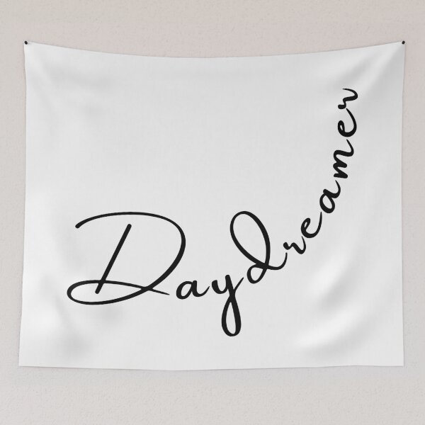 Item preview, Daydreamer Black Text (White) designed and sold by BLAAAAASK.