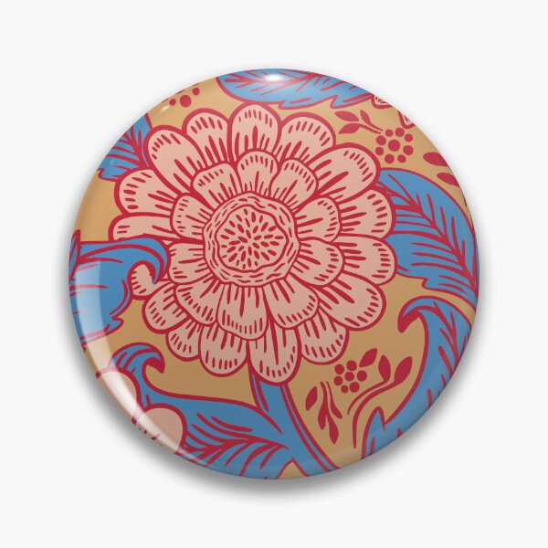 Item preview, Golden Dawn Traditional Floral designed and sold by latheandquill.