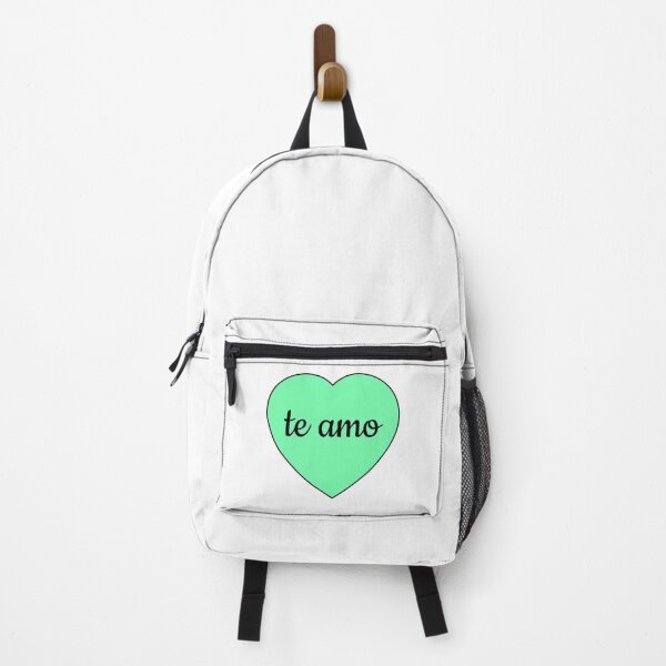 Item preview, Te amo - I love you in Spanish - Valentines Day Heart corazon designed and sold by Inspirationmotivation.