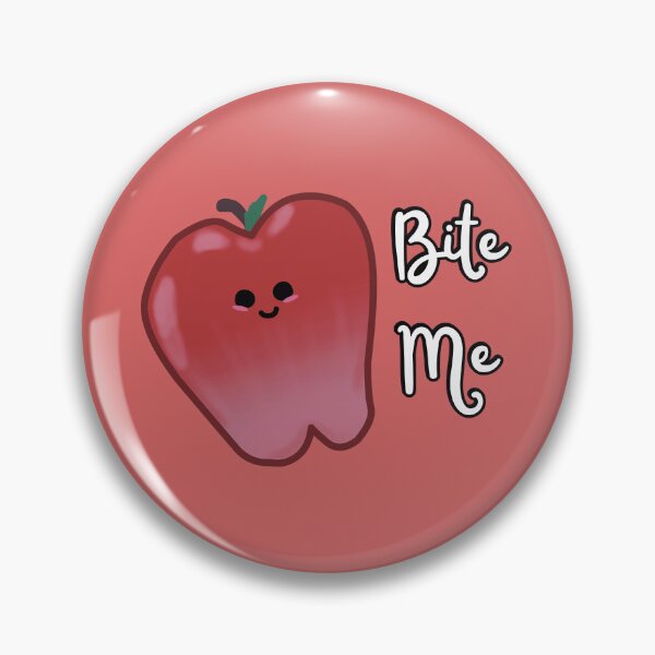 Item preview, Bite Me Red Apple (Red) designed and sold by BLAAAAASK.