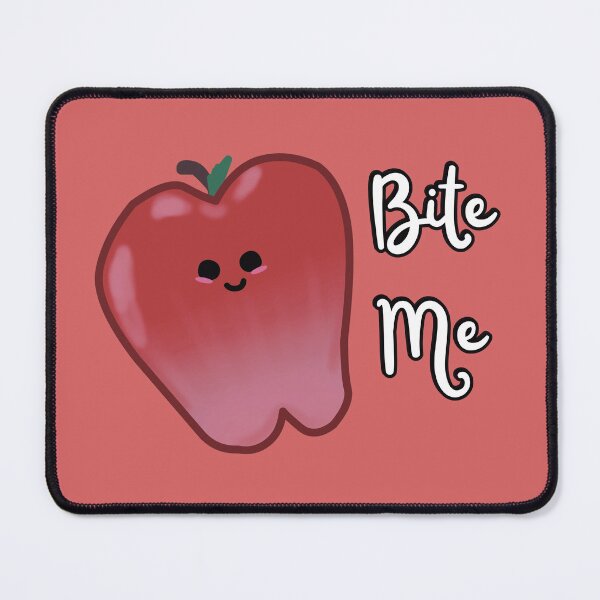 Item preview, Bite Me Red Apple (Red) designed and sold by BLAAAAASK.